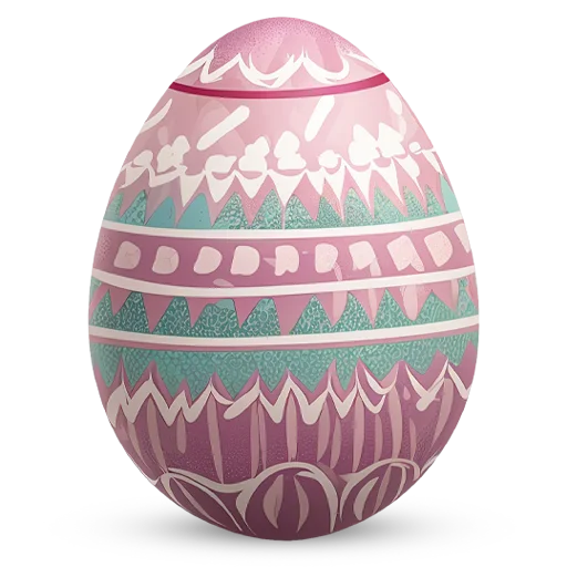 🥚 Стикер «Счастливой Пасхи» для Telegram