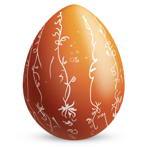 🥚 Стикер «Счастливой Пасхи» для Telegram