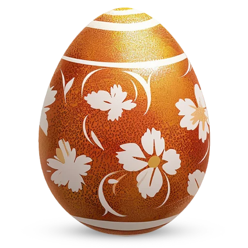 🥚 Стикер «Счастливой Пасхи» для Telegram