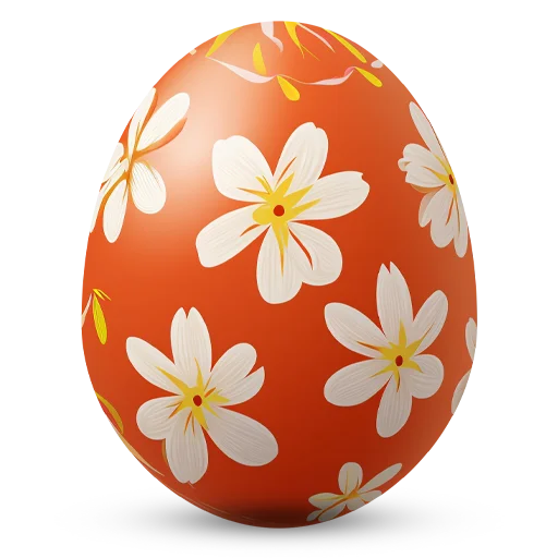 🥚 Стикер «Счастливой Пасхи» для Telegram