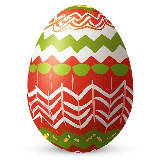 🥚 Стикер «Счастливой Пасхи» для Telegram