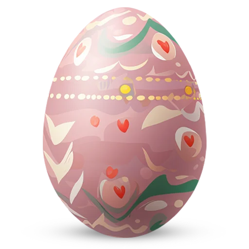 🥚 Стикер «Счастливой Пасхи» для Telegram