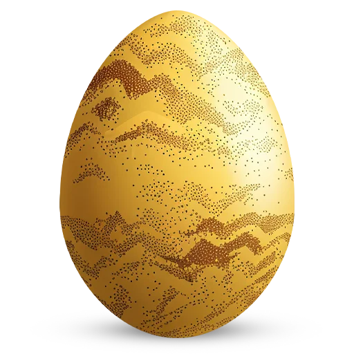 🥚 Стикер «Счастливой Пасхи» для Telegram