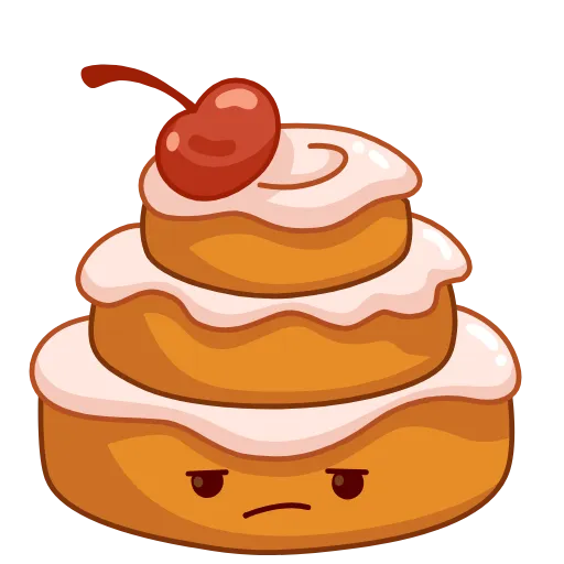🍰 Стикер «Вкусные истории» для Telegram