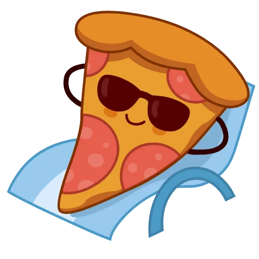 🍕 Стикер «Вкусные истории» для Telegram