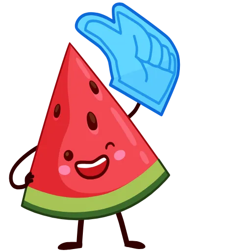 🍉 Стикер «Вкусные истории» для Telegram