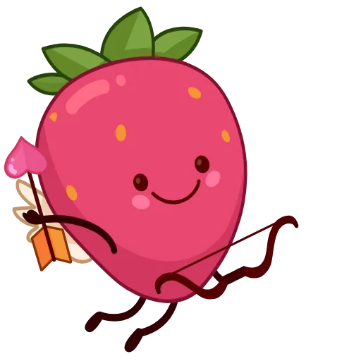 🍓 Стикер «Вкусные истории» для Telegram