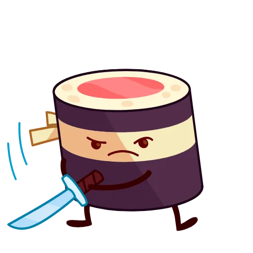 🍱 Стикер «Вкусные истории» для Telegram