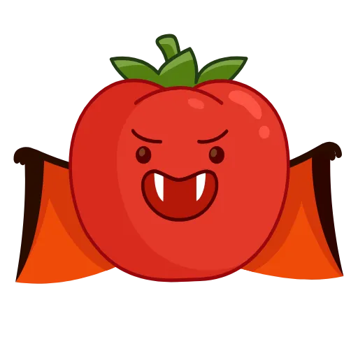 🍅 Стикер «Вкусные истории» для Telegram