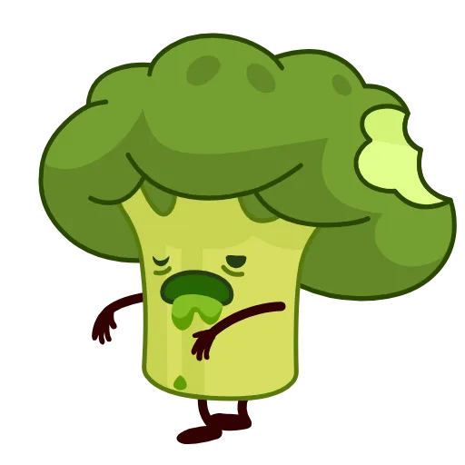 🥦 Стикер «Вкусные истории» для Telegram