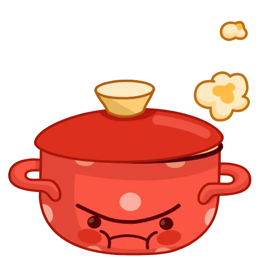 🍵 Стикер «Вкусные истории» для Telegram
