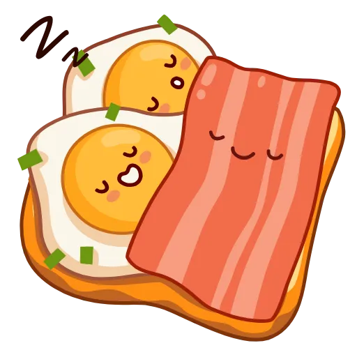 🥪 Стикер «Вкусные истории» для Telegram
