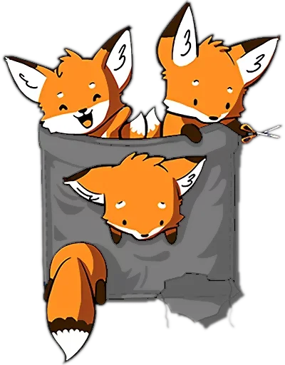✂ Стикер «Немного фыр фыр» для Telegram