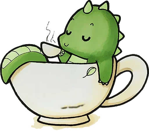 ☕ Стикер «Немного фыр фыр» для Telegram
