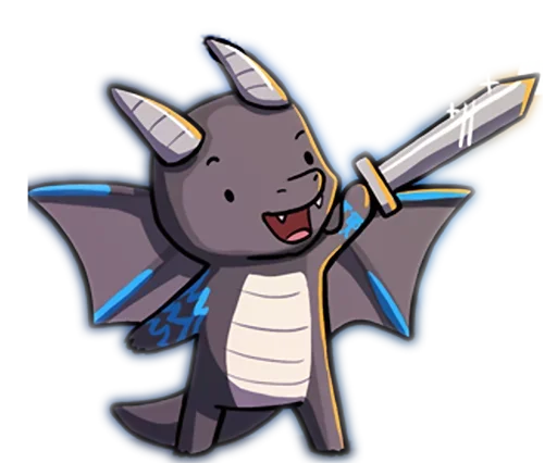 🐲 Стикер «Немного фыр фыр» для Telegram