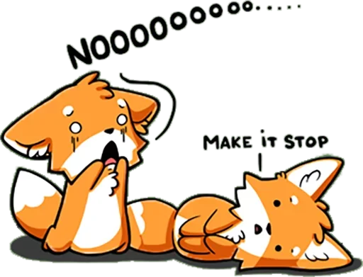 😩 Стикер «Немного фыр фыр» для Telegram