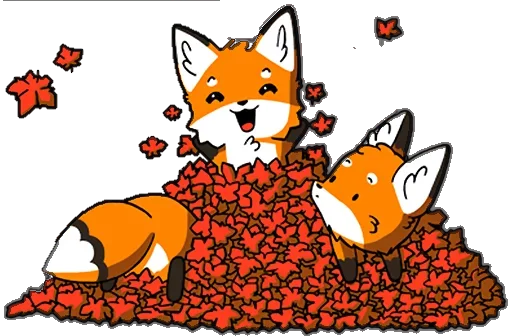 🍁 Стикер «Немного фыр фыр» для Telegram