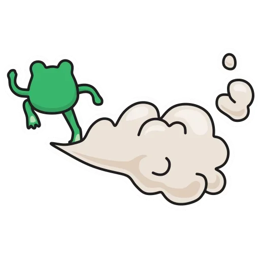 🦶 Стикер «Фрогге» для Telegram