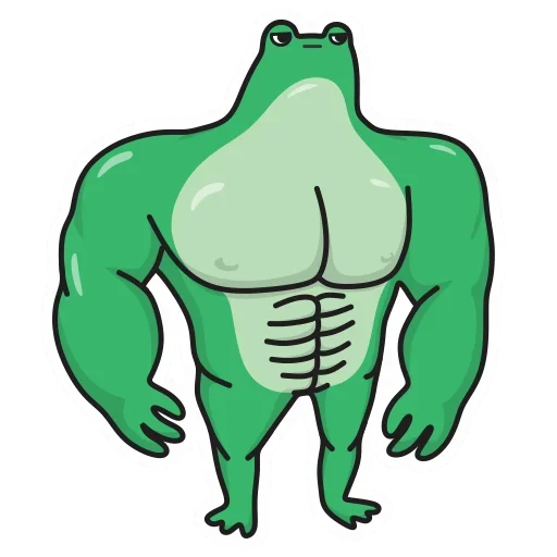 💪 Стикер «Фрогге» для Telegram