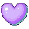Стикер 15 Colored Hearts