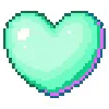 Стикер 33 Colored Hearts
