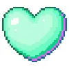 Стикер 35 Colored Hearts