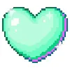 Стикер 36 Colored Hearts