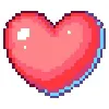 Стикер 57 Colored Hearts