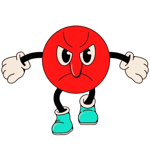 😡 Стикер «COLORED HERO» для Telegram