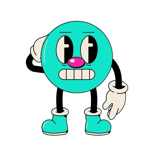 😬 Стикер «COLORED HERO» для Telegram