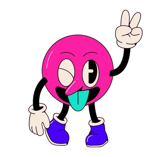 😜 Стикер «COLORED HERO» для Telegram
