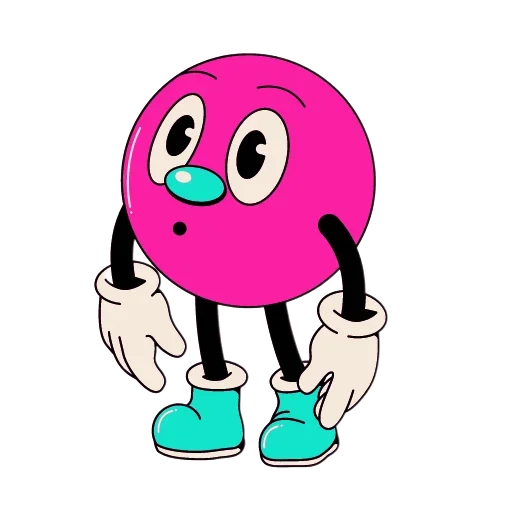 😮 Стикер «COLORED HERO» для Telegram