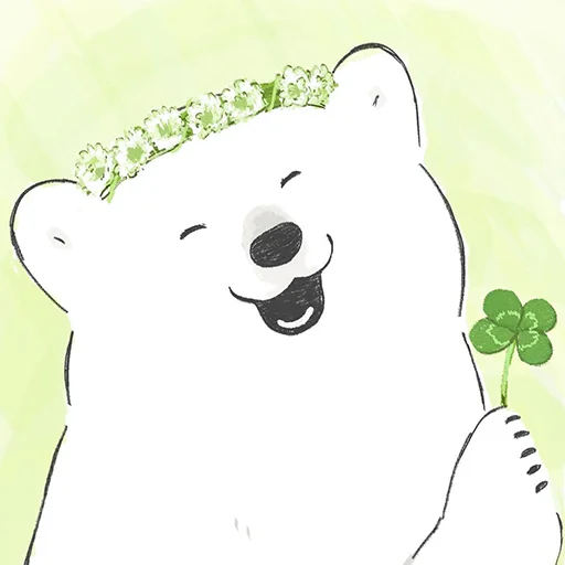 🍀 Стикер «Джаспер» для Telegram