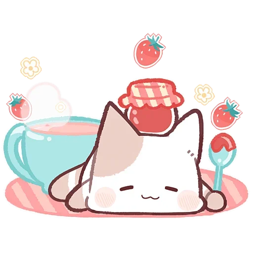 🍓 Стикер «Неккоро» для Telegram