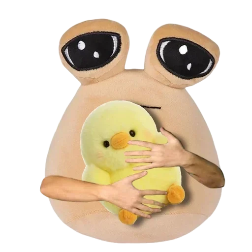 😈 Стикер «Sad Pou» для Telegram