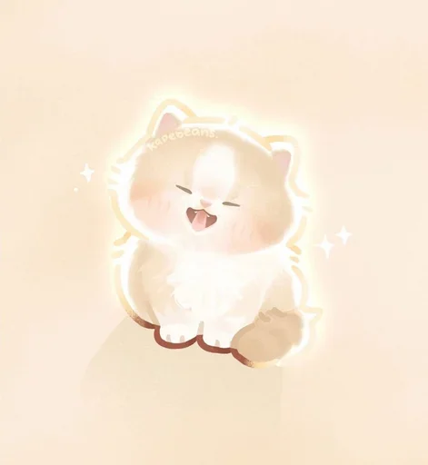 😸 Стикер «Мягкие коты» для Telegram