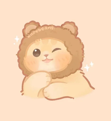 😉 Стикер «Мягкие коты» для Telegram