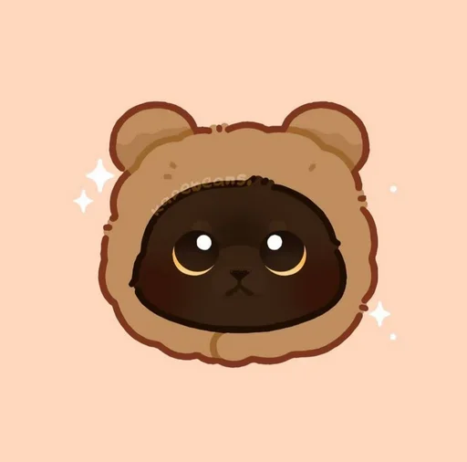 🙀 Стикер «Мягкие коты» для Telegram