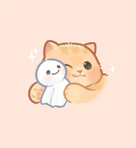 😽 Стикер «Мягкие коты» для Telegram