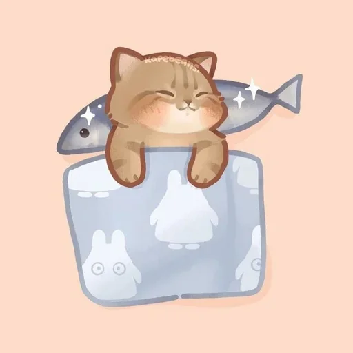 😴 Стикер «Мягкие коты» для Telegram