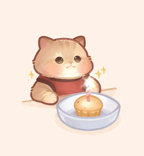 🤤 Стикер «Мягкие коты» для Telegram