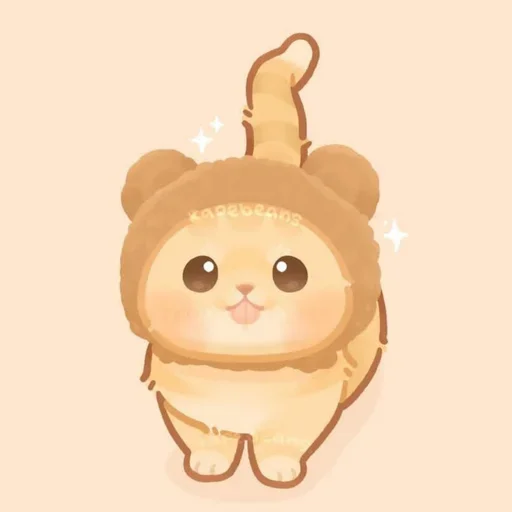 😺 Стикер «Мягкие коты» для Telegram
