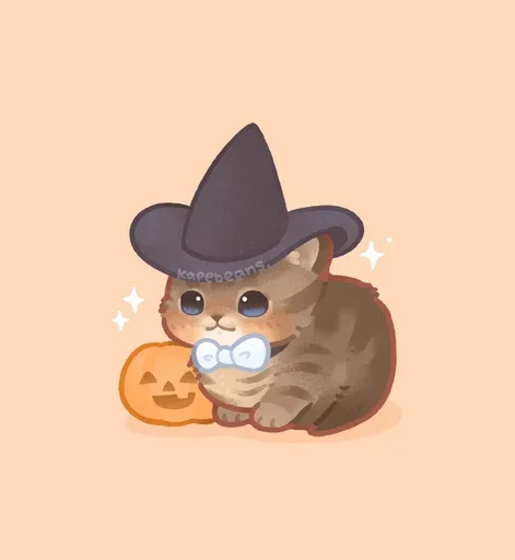 🧙‍♂️ Стикер «Мягкие коты» для Telegram