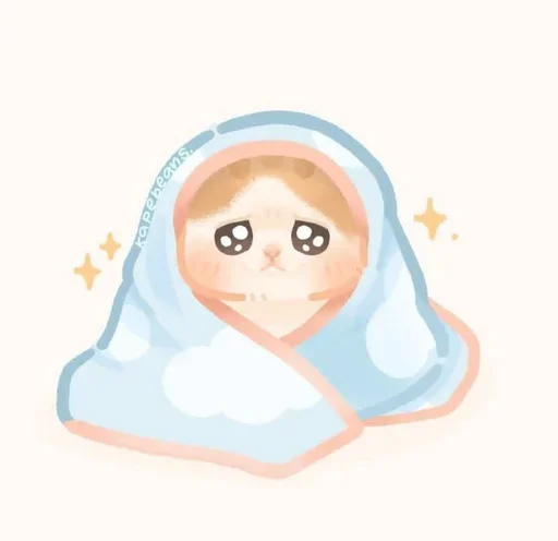 🙁 Стикер «Мягкие коты» для Telegram