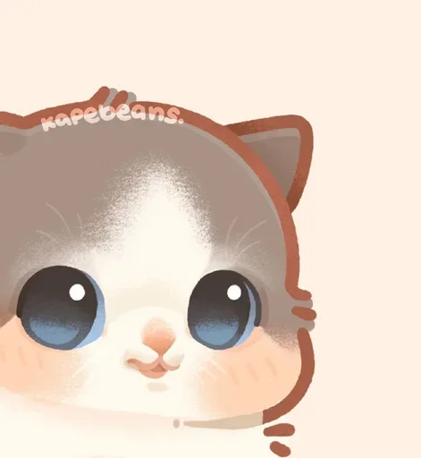😃 Стикер «Мягкие коты» для Telegram