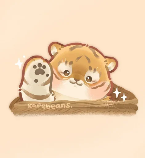 😺 Стикер «Мягкие коты» для Telegram