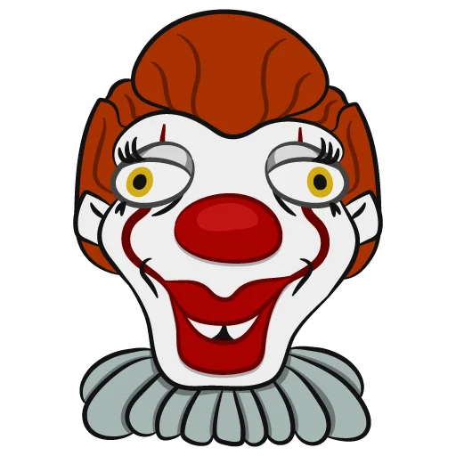 🤡 Стикер «Colorful Clowns» для Telegram