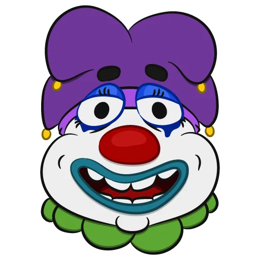 Стикерпак «Colorful Clowns» для Telegram — обложка