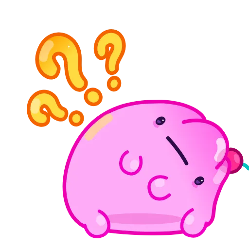 😐 Стикер «Jelly» для Telegram