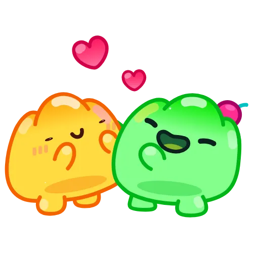 🤗 Стикер «Jelly» для Telegram